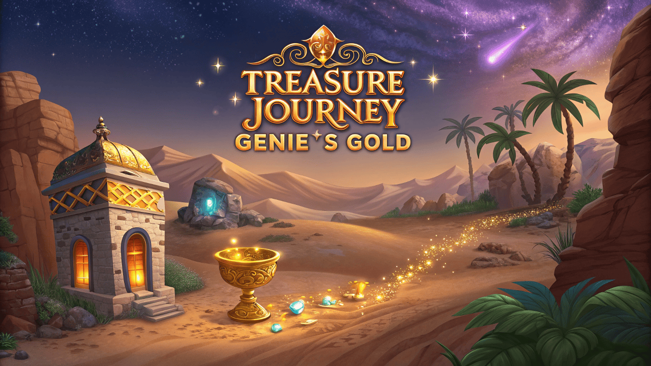 Treasure Journey Genie`s Gold